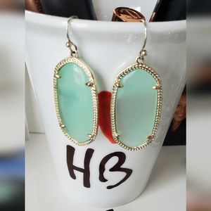 Kendra Scott Chalcedony Earrings
